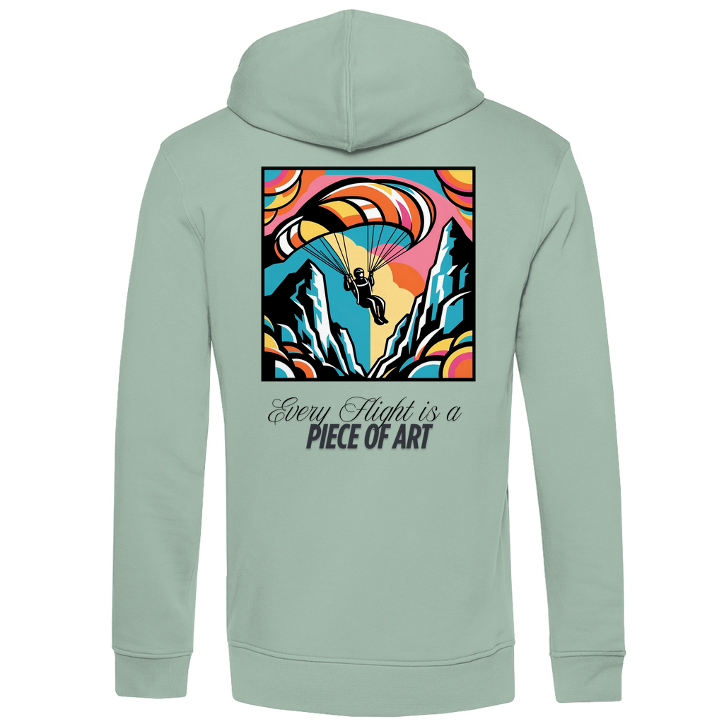Herren Bio Hoodie "PieceOfArt"