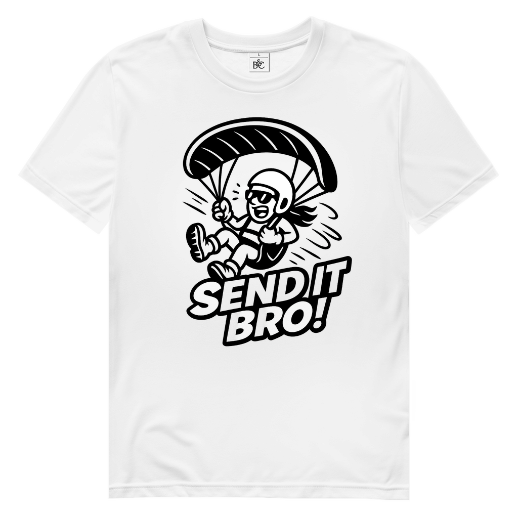 "Send It Bro" Herren Premium Bio T-Shirt