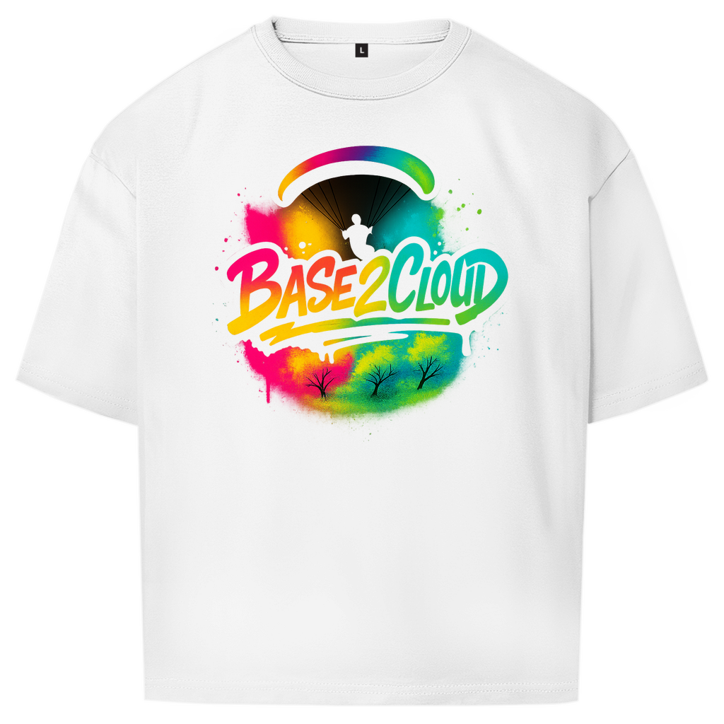 BASE2CLOUD Grafitty - Oversize T-Shirt