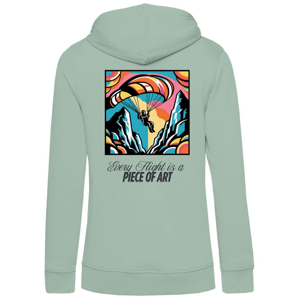 Damen Bio Hoodie "PieceOfArt"