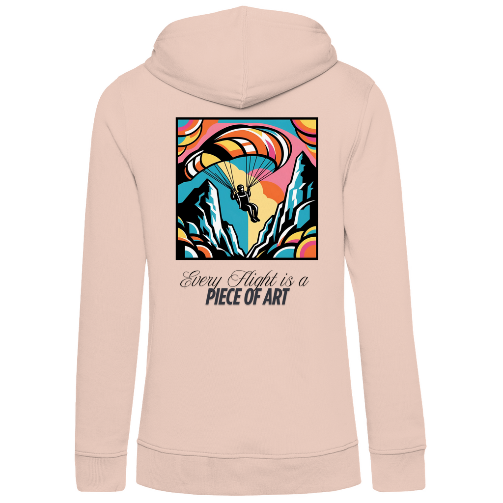 Damen Bio Hoodie "PieceOfArt"