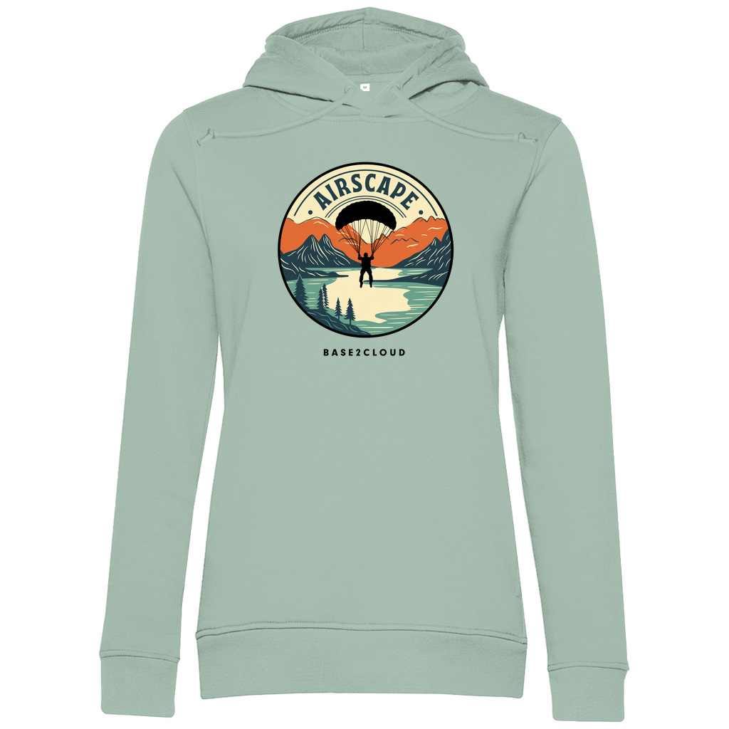 Damen Bio Hoodie "Airscape"