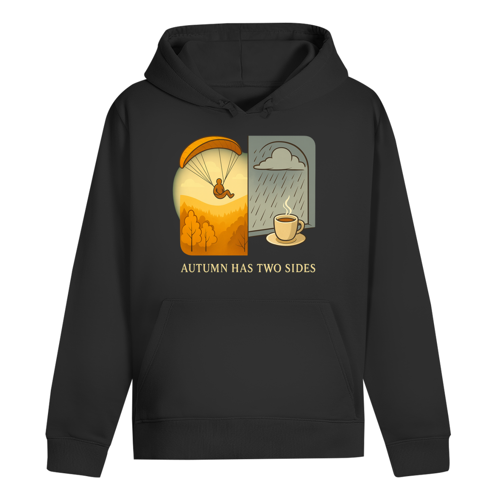 "AutumnHasTwoSides" - Drummer Hoodie