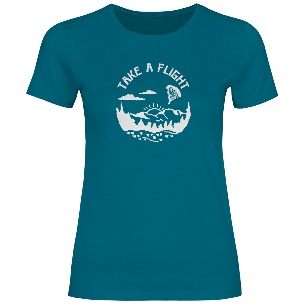 Damen T-Shirt "TakeAFlight"