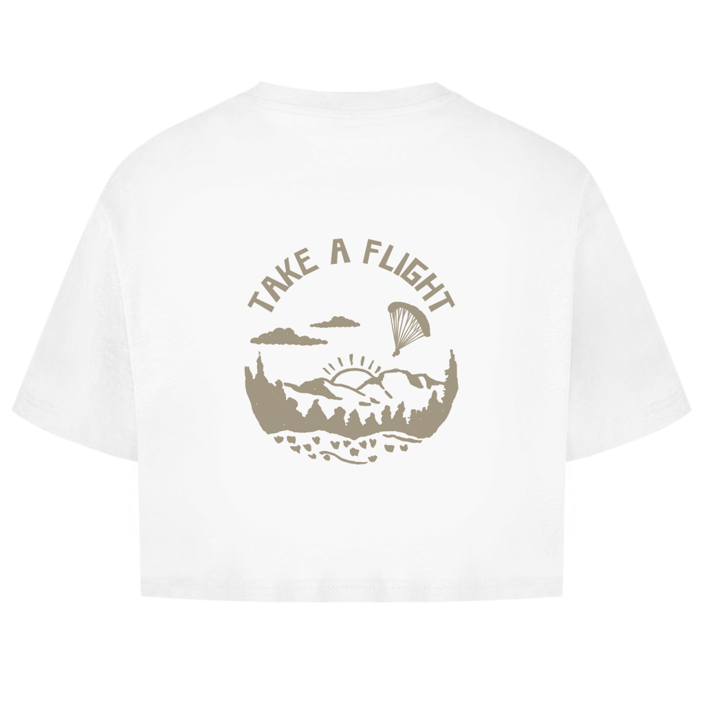 „BASE2CLOUD" Crop Top