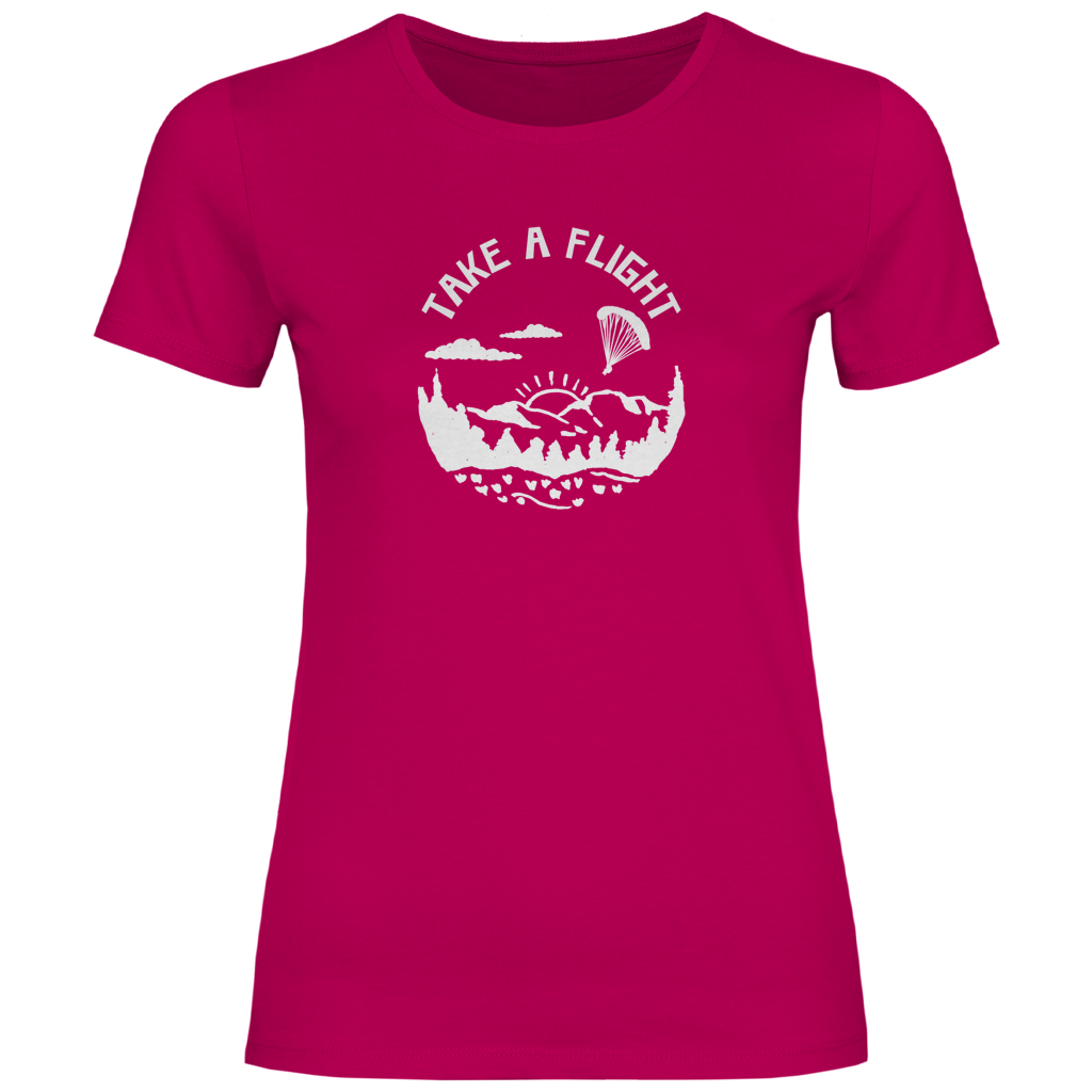 „Take a flight" Classic Damen T-Shirt