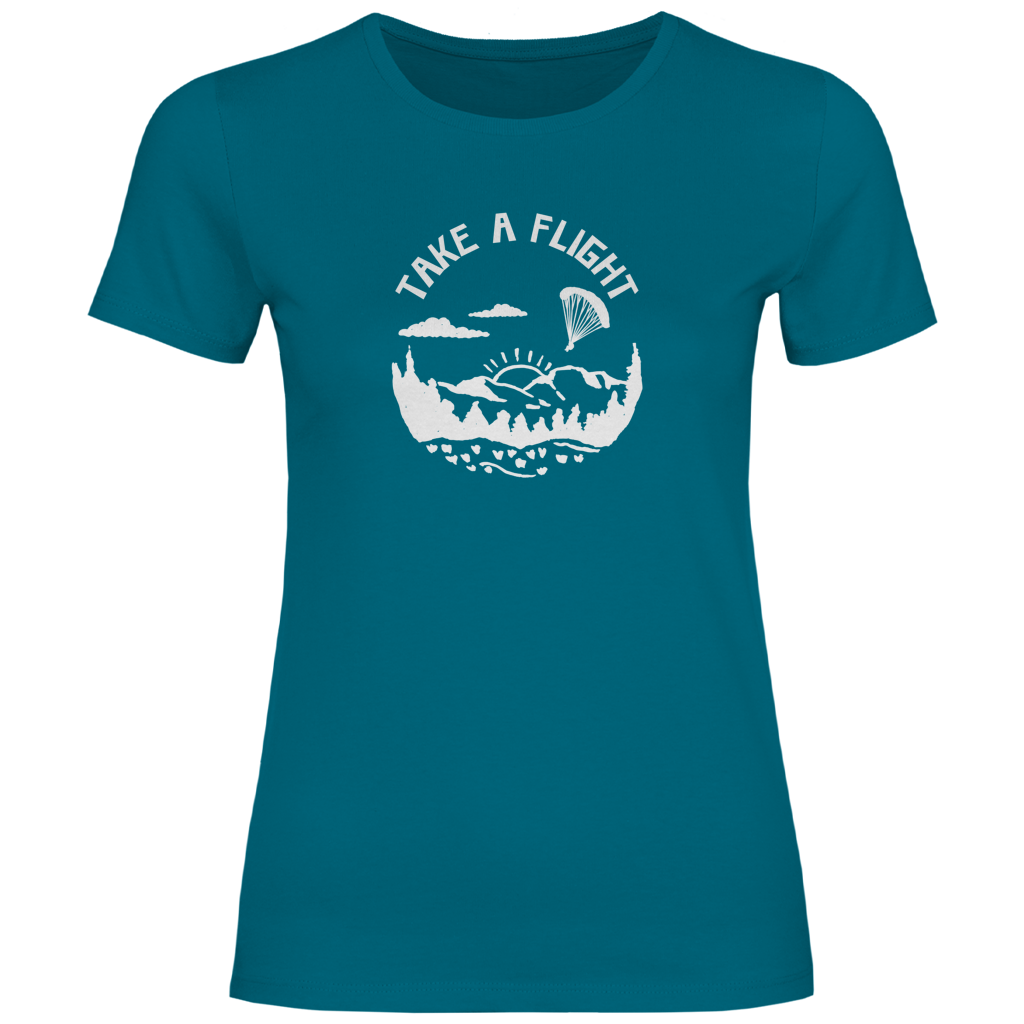 „Take a flight" Classic Damen T-Shirt