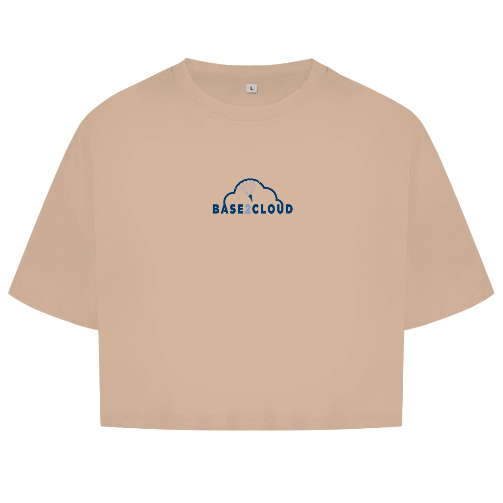 „Logo" Crop Top