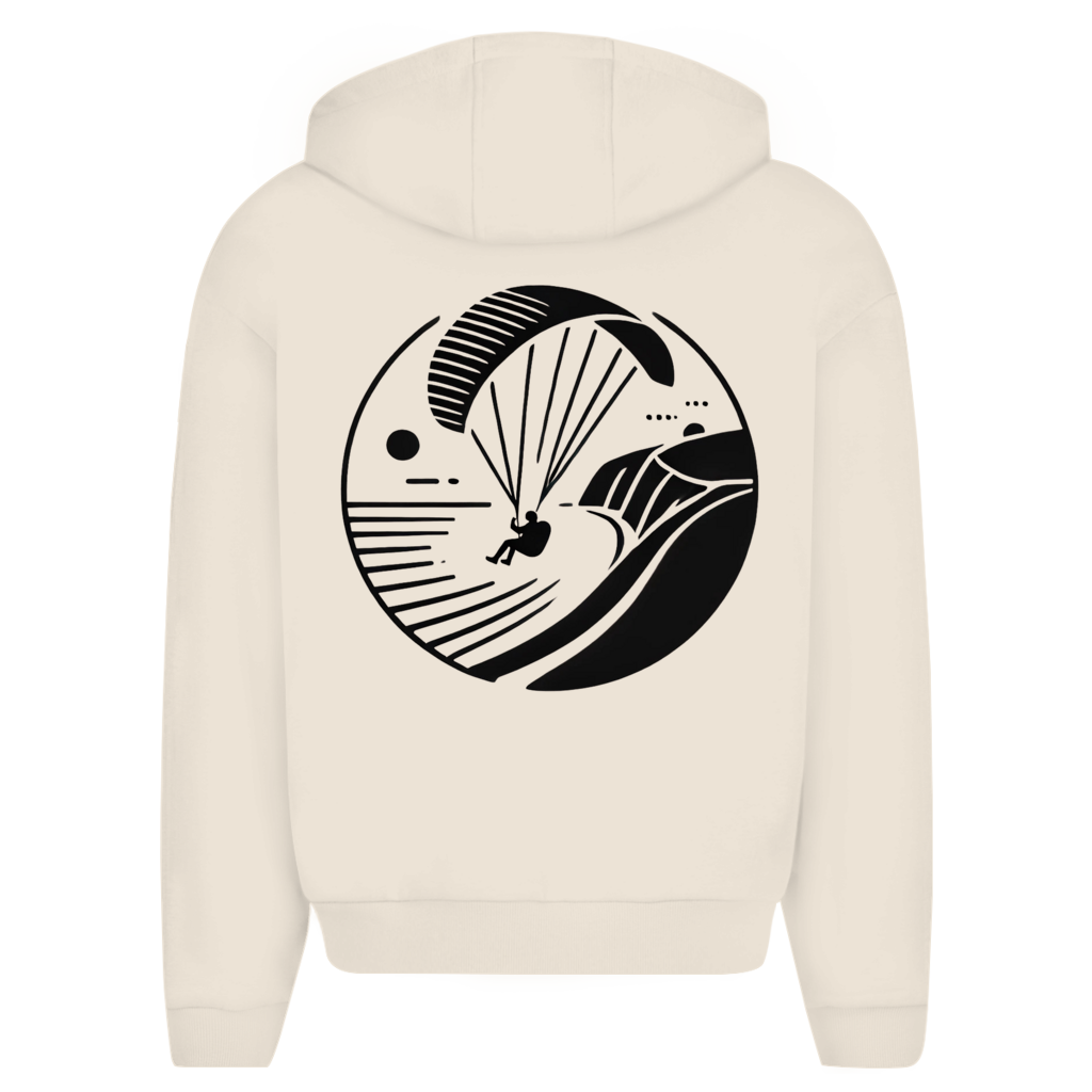 „Soaring" Oversize Zipper Hoodie