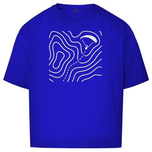 "Fly_Route" Oversize T-Shirt