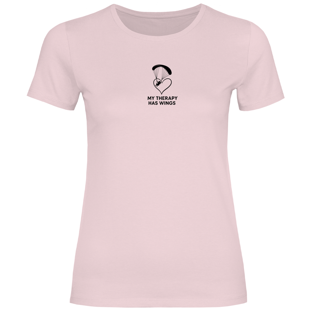 „My therapy has wings" Classic Damen T-Shirt