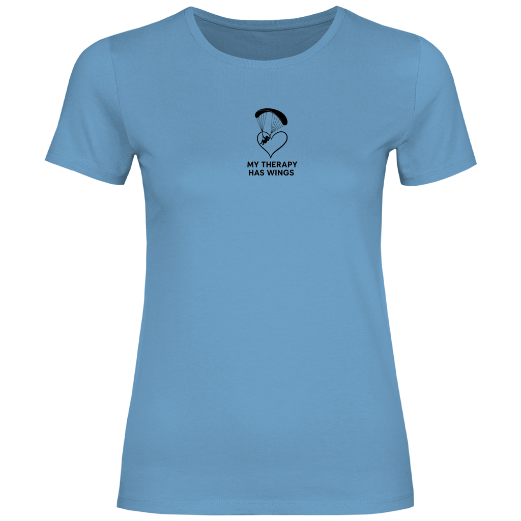 „My therapy has wings" Classic Damen T-Shirt