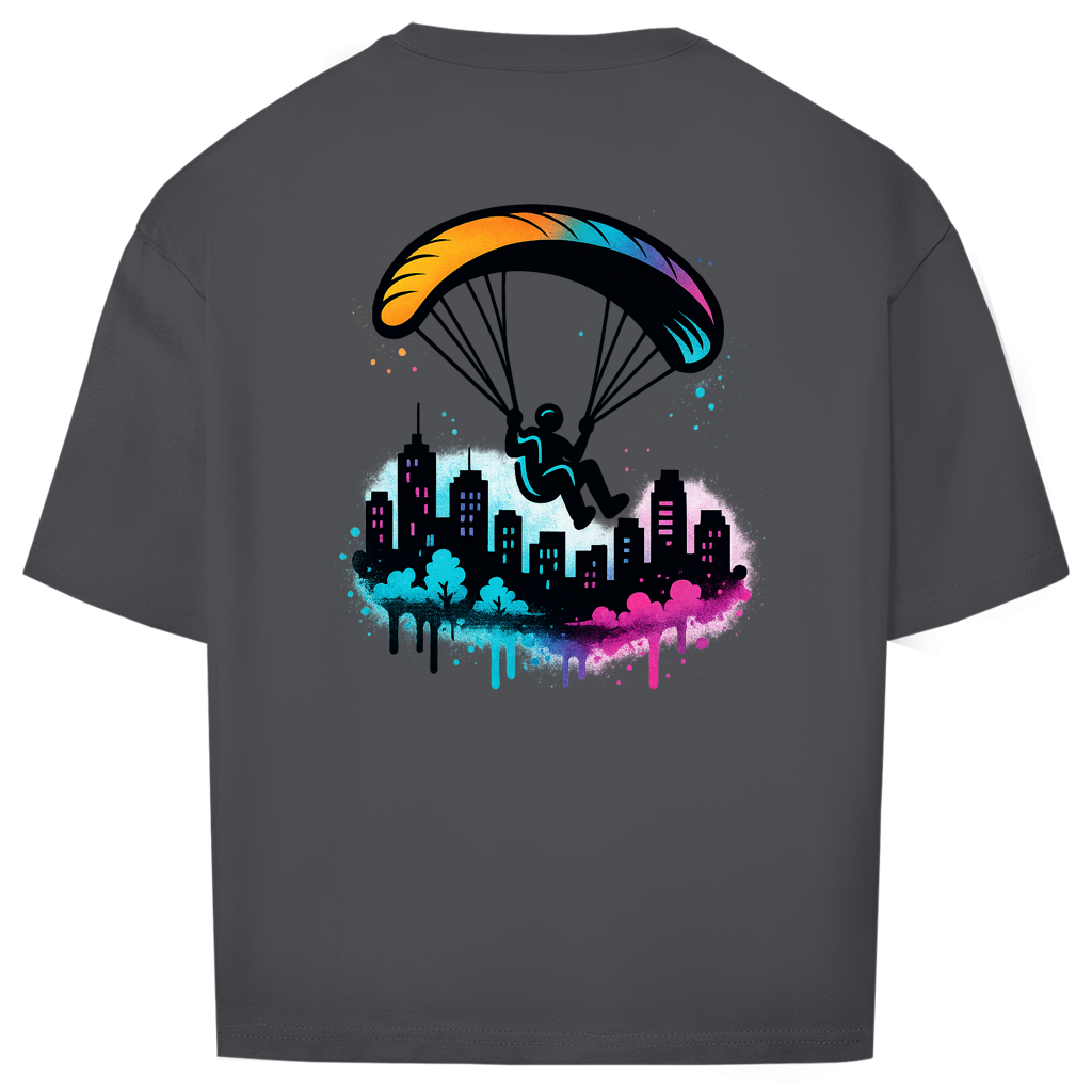 „Graffiti Skyline" Oversize T-Shirt