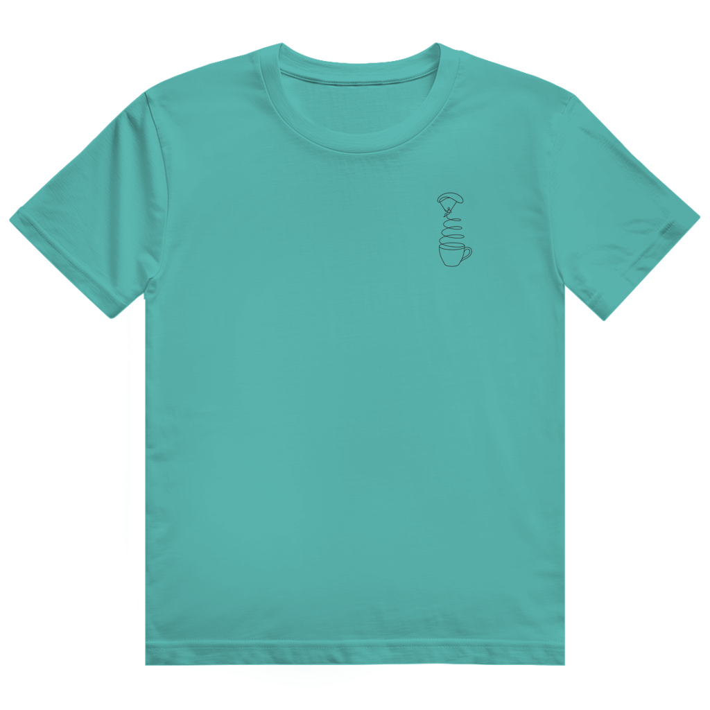 „Fine-Line Parawaiting" Heavy Cotton T-Shirt