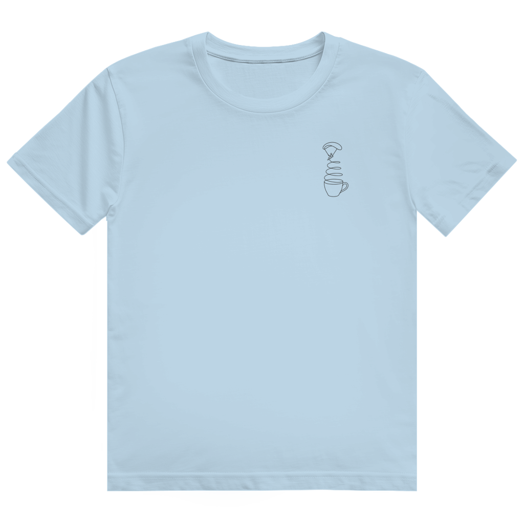 „Fine-Line Parawaiting" Heavy Cotton T-Shirt