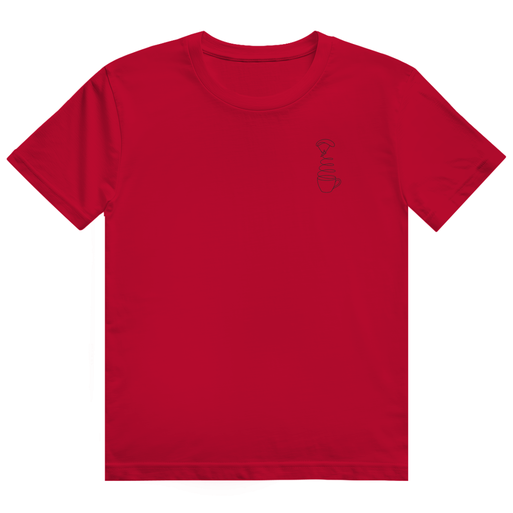 „Fine-Line Parawaiting" Heavy Cotton T-Shirt