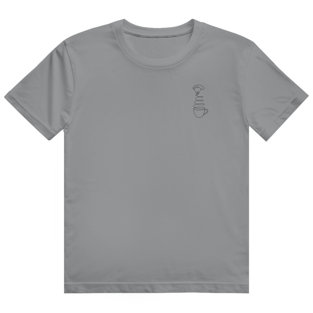 „Fine-Line Parawaiting" Heavy Cotton T-Shirt