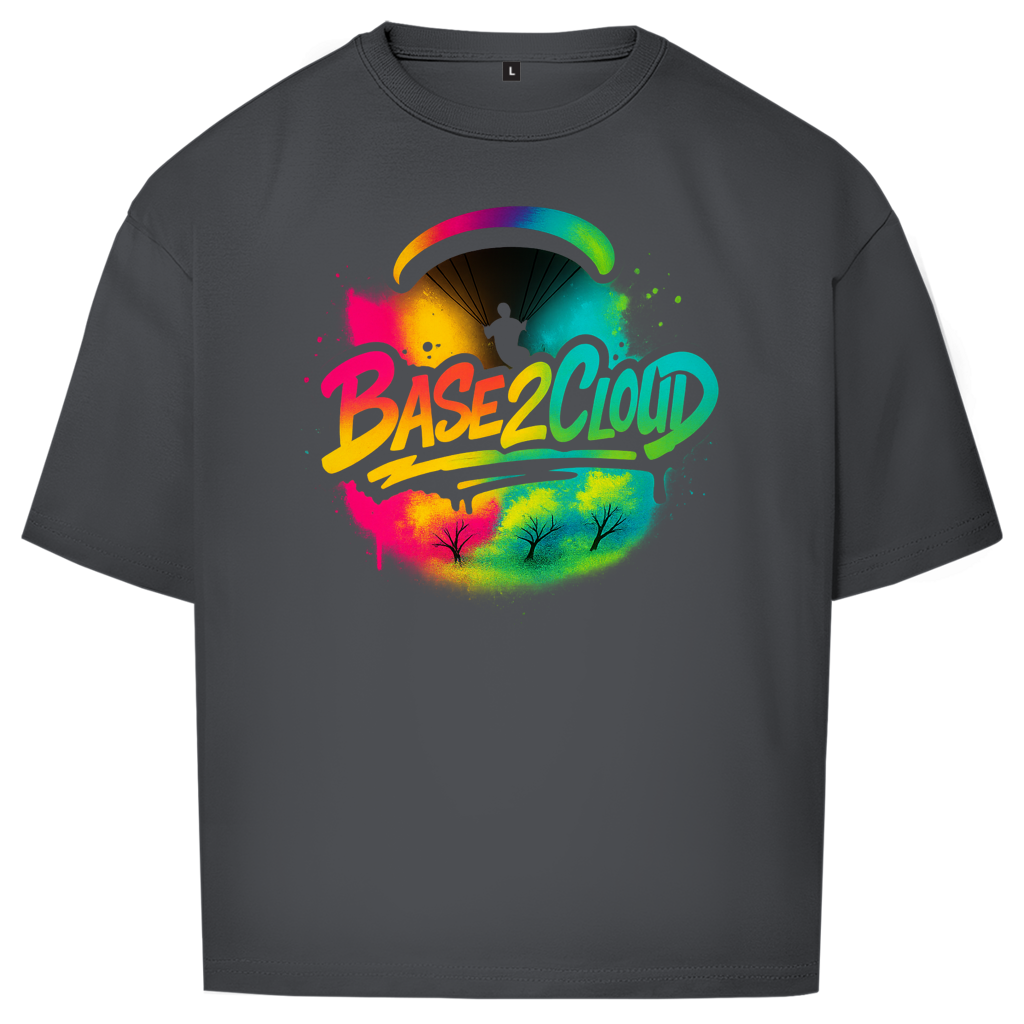 „BASE2CLOUD Graffiti" Oversize T-Shirt