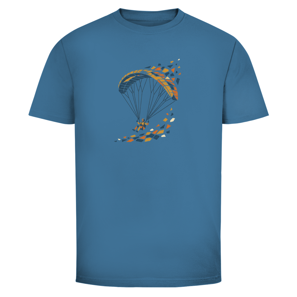 „Mosaik_Glide" T-Shirt Brustprint