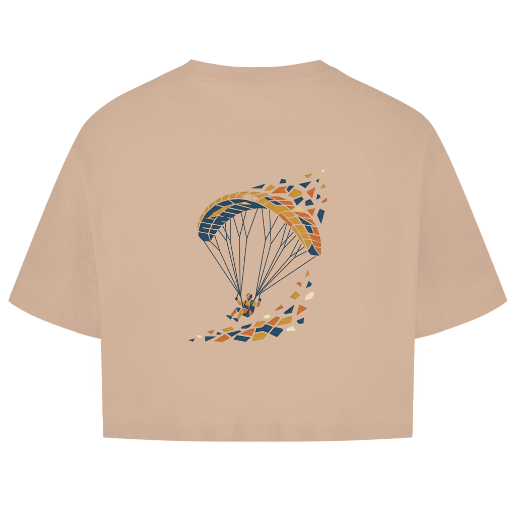 „Mosaik_Glide" Crop Top