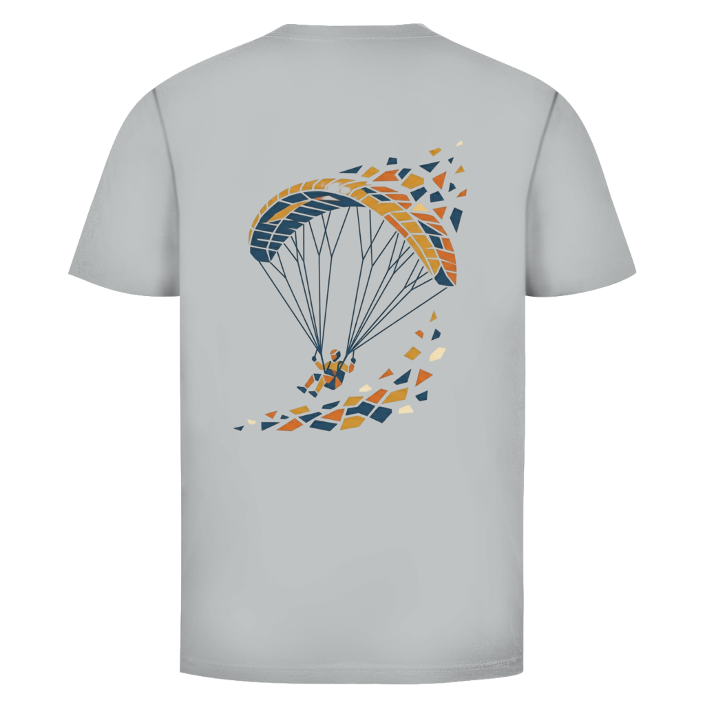 „Mosaik_Glide" T-Shirt mit Rückenprint