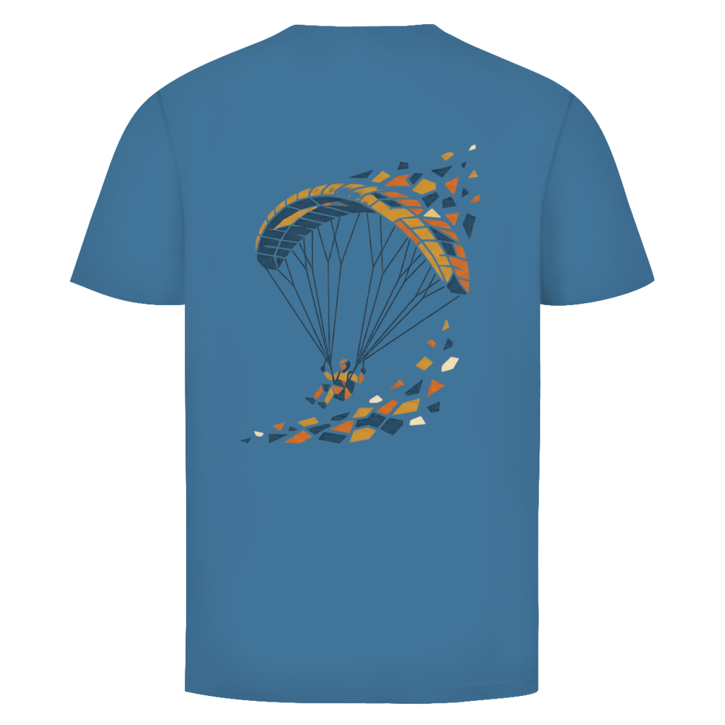 „Mosaik_Glide" T-Shirt mit Rückenprint