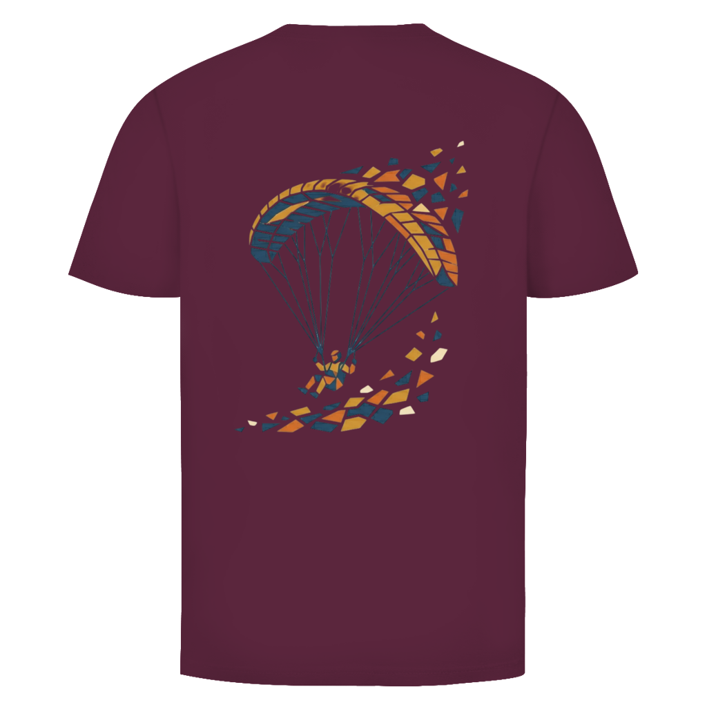 „Mosaik_Glide" T-Shirt mit Rückenprint