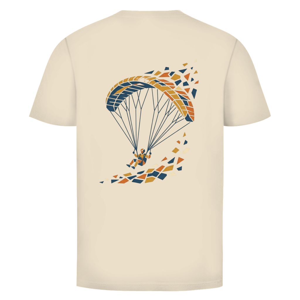 „Mosaik_Glide" T-Shirt mit Rückenprint