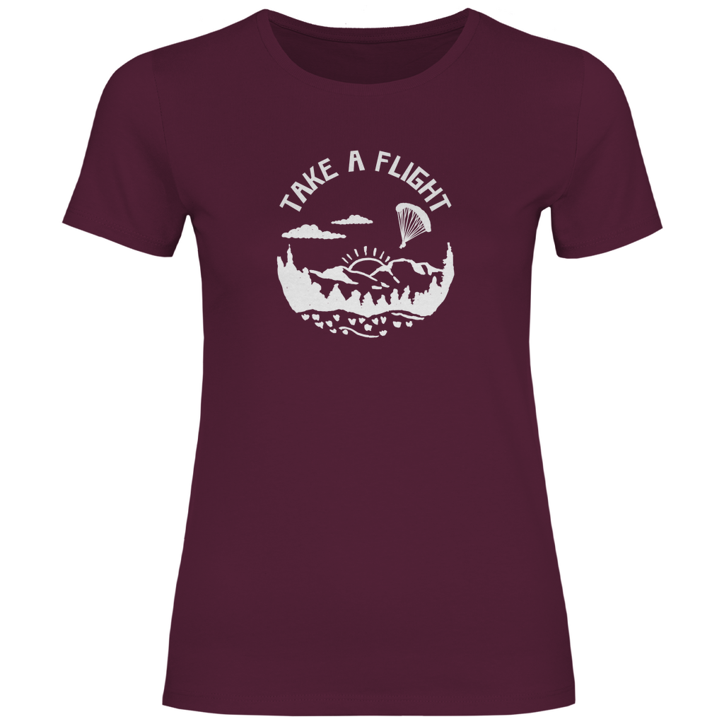 Damen T-Shirt "TakeAFlight"
