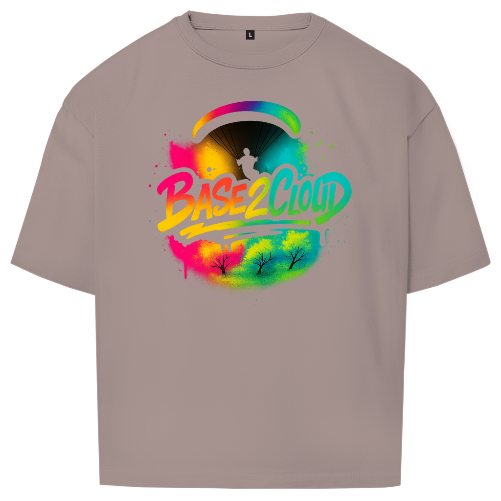 BASE2CLOUD Grafitty - Oversize T-Shirt