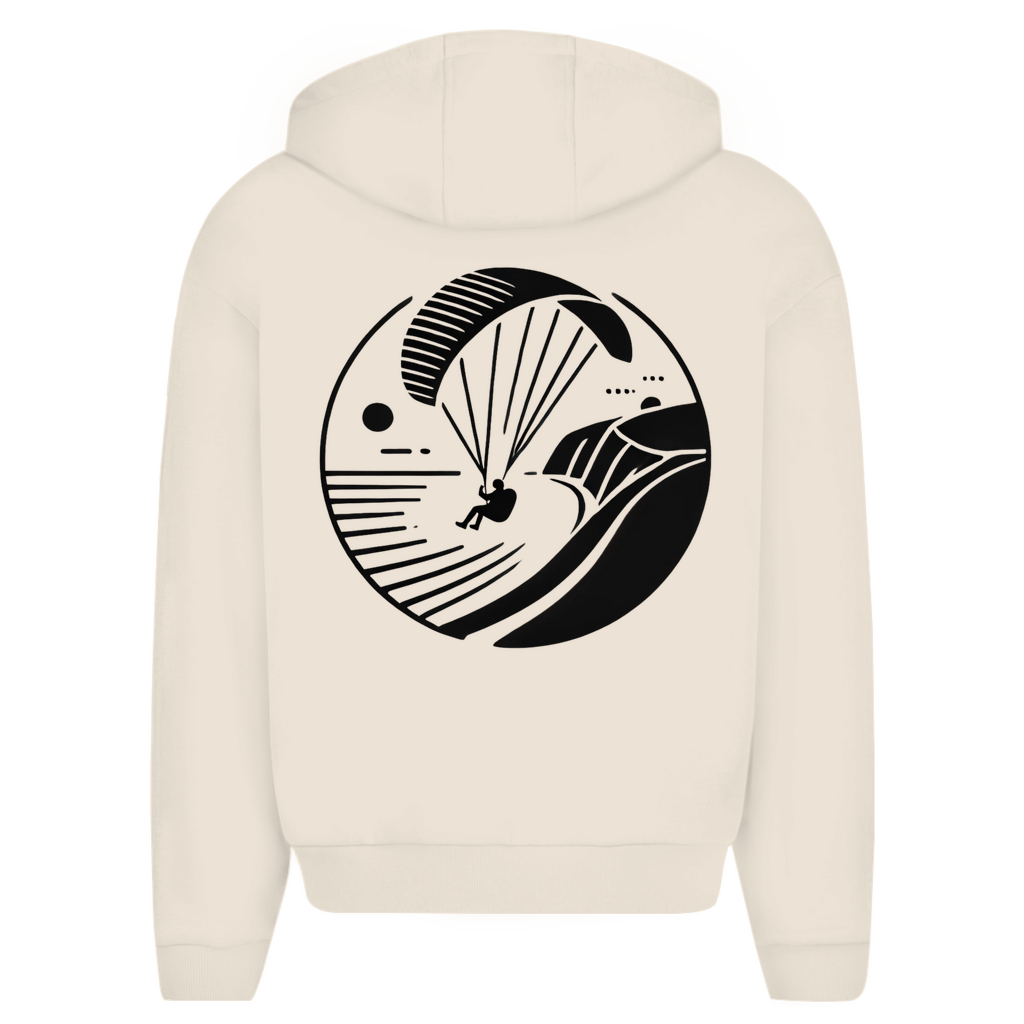 Oversize Zipper Hoodie "Soaring"