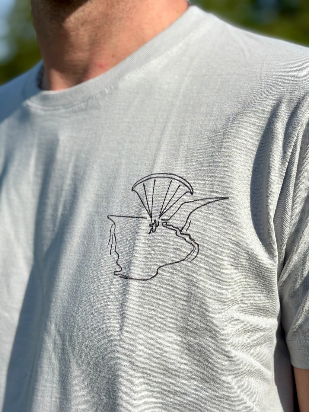 "Fine Line Coast" Herren T-Shirt