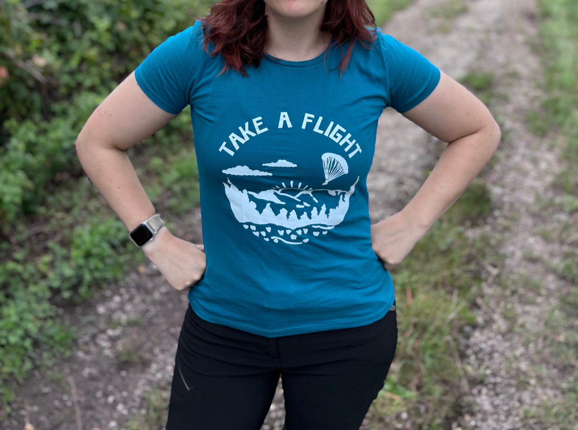 "Take a flight" Classic Damen T-Shirt
