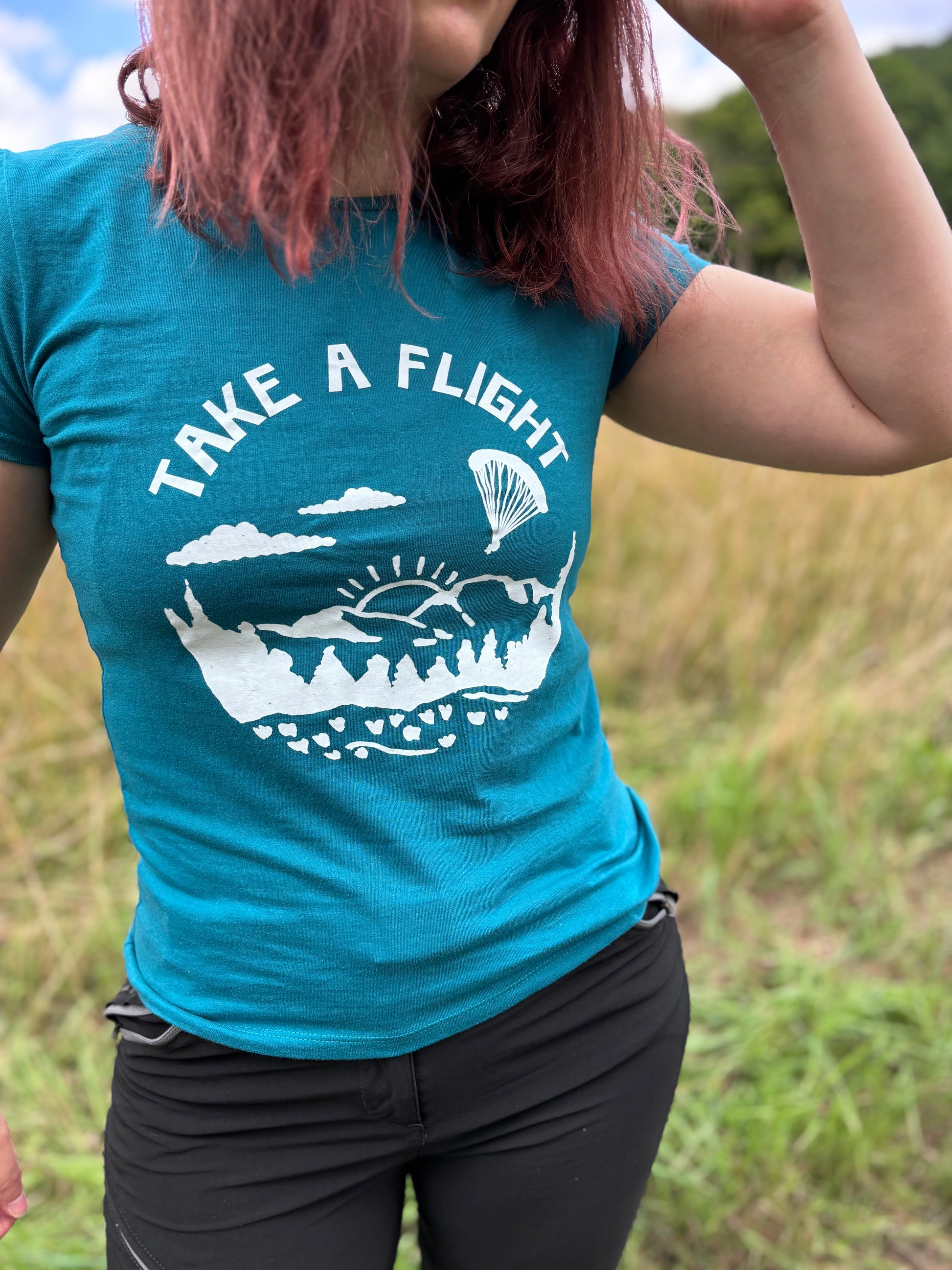 "Take a flight" Classic Damen T-Shirt