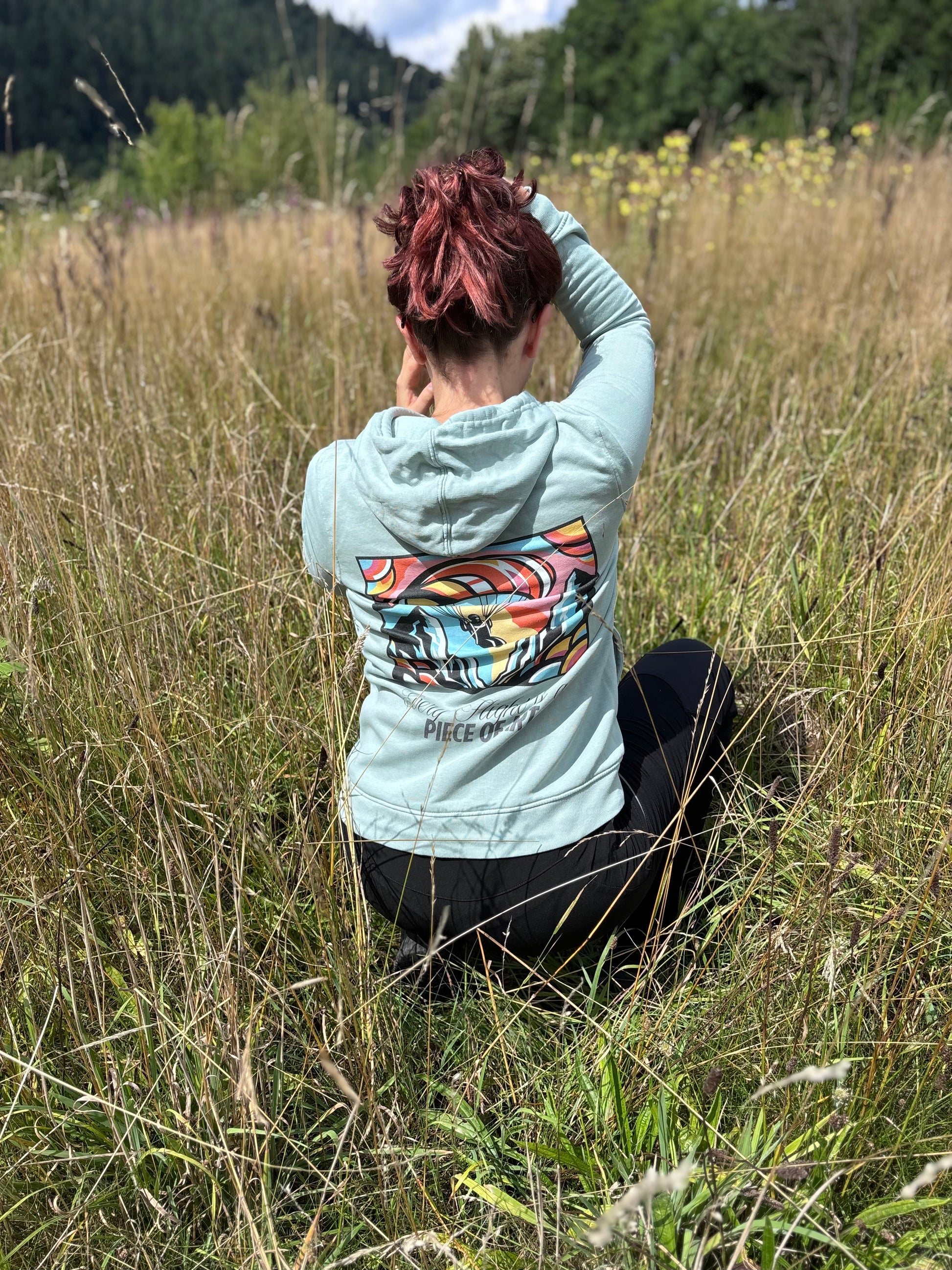 "PieceOfArt" Damen Bio Hoodie