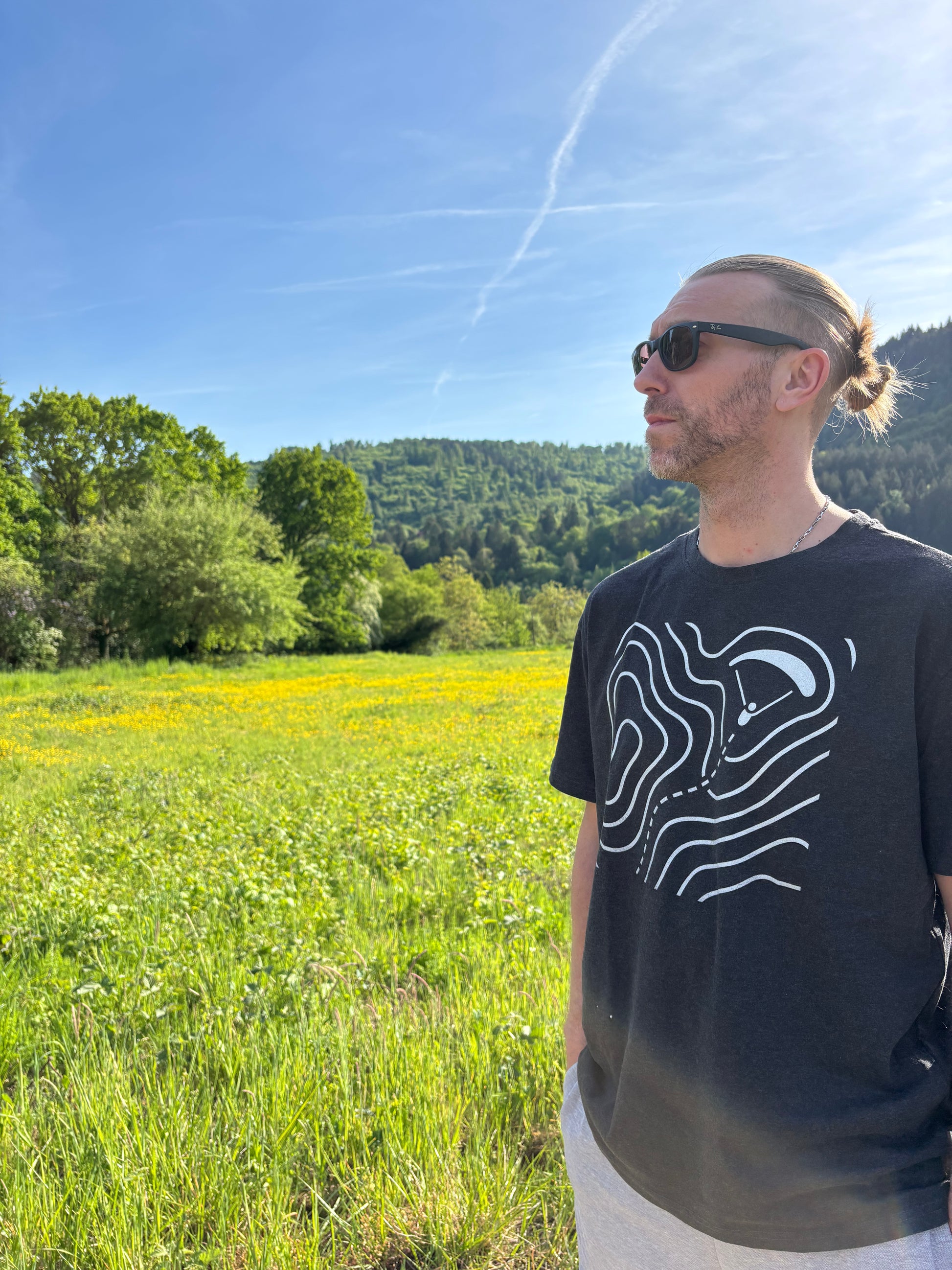 "Fly route" Oversize T-Shirt