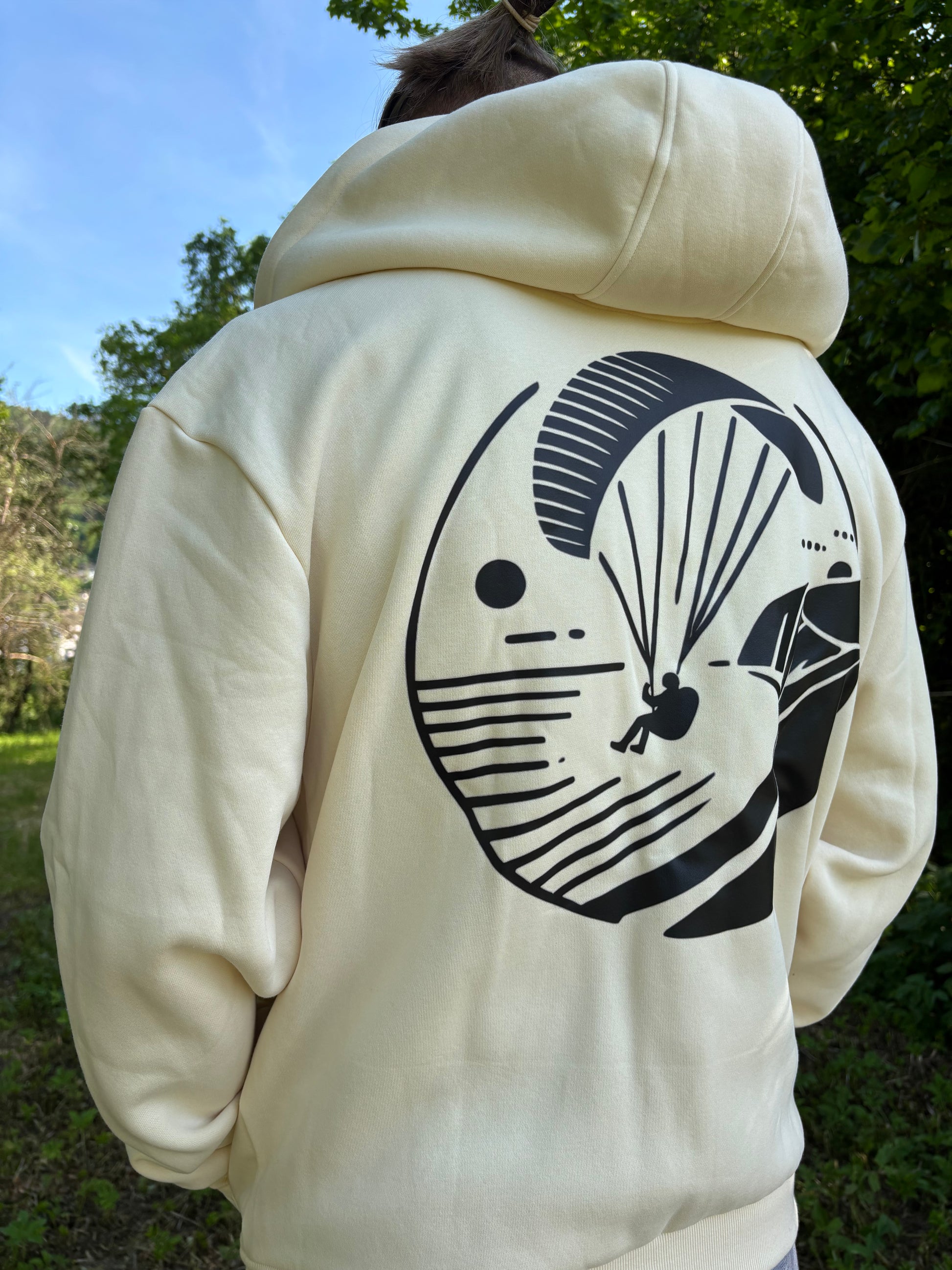 "Soaring" Oversize Zipper Hoodie