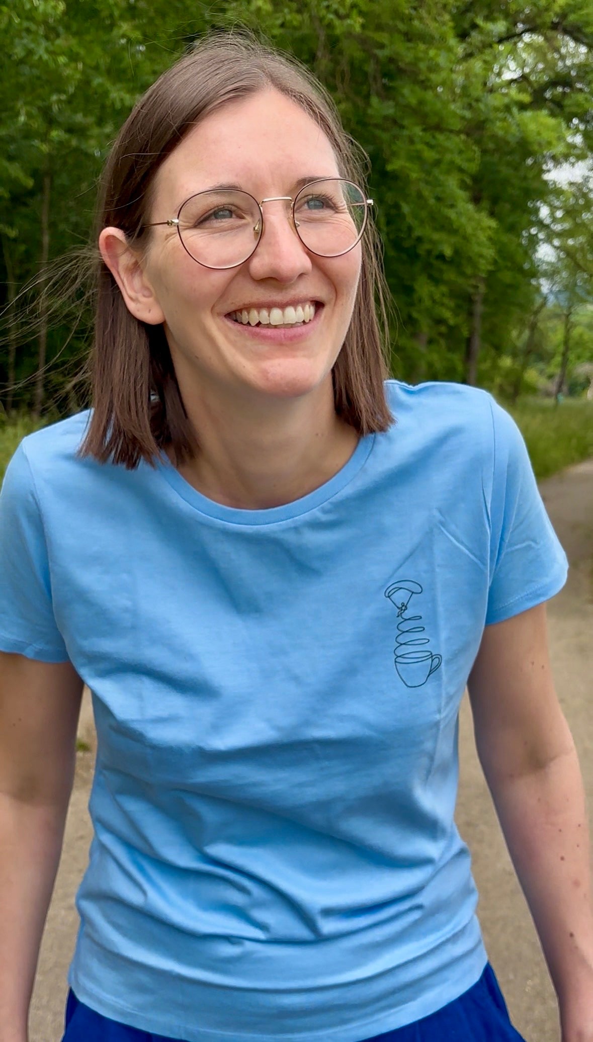 "Fine-Line Parawaiting" Classic Damen T-Shirt