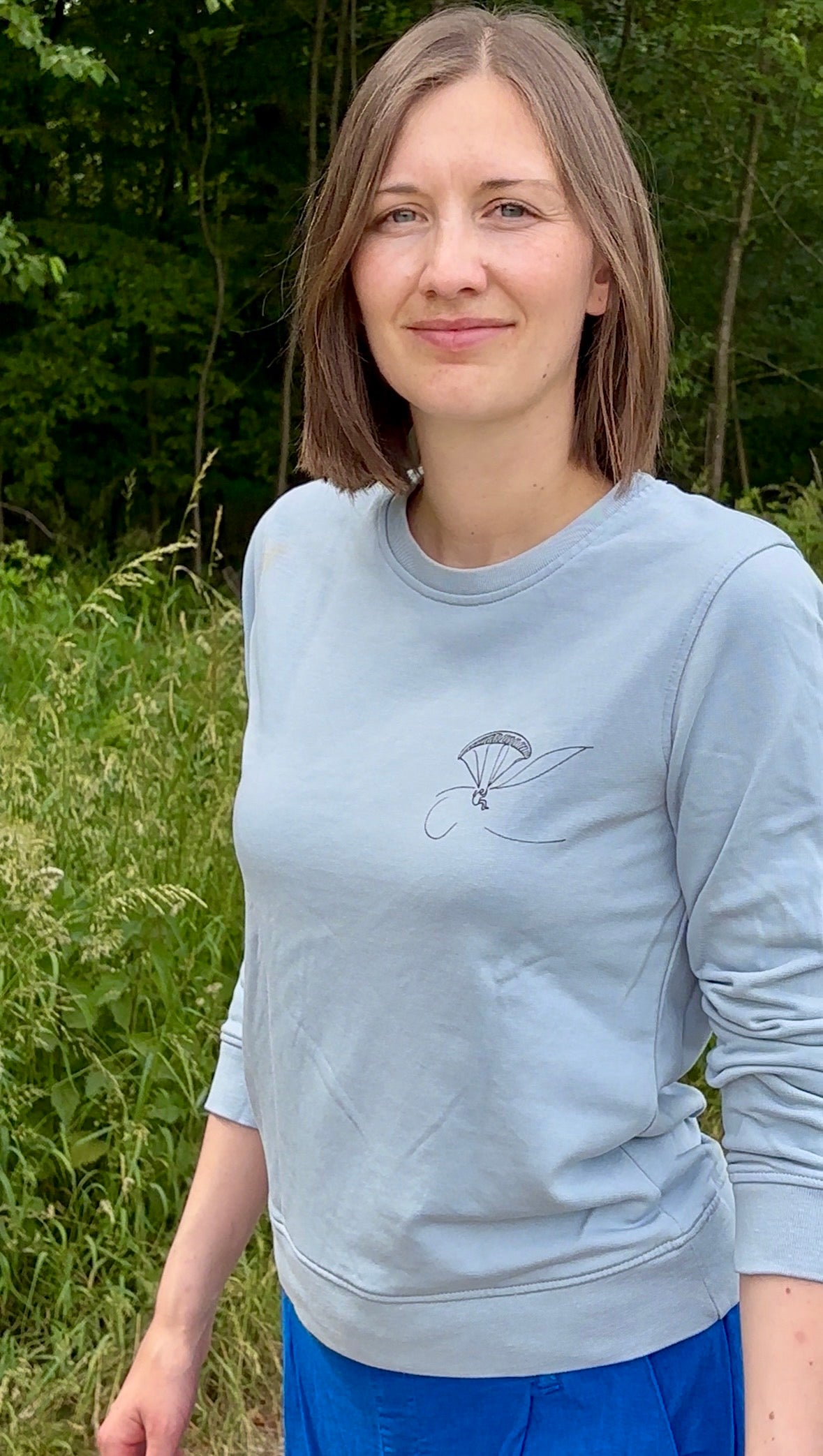 "Fine-Line Para Curve" Sweatshirt