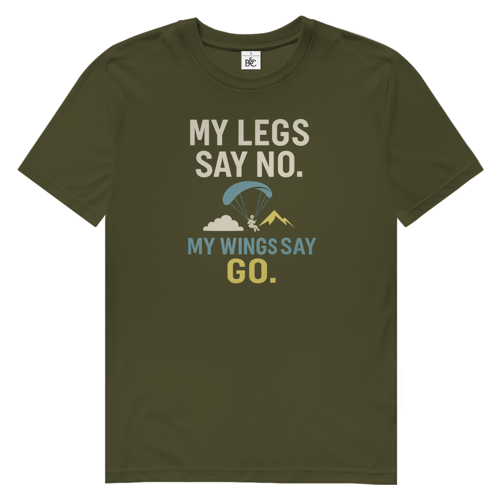 "My Legs Say No" Herren Premium Bio T-Shirt