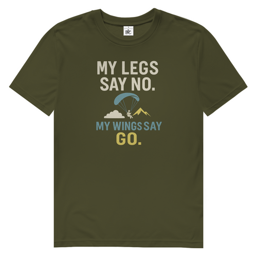"My Legs Say No" Herren Premium Bio T-Shirt