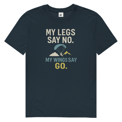 "My Legs Say No" Herren Premium Bio T-Shirt